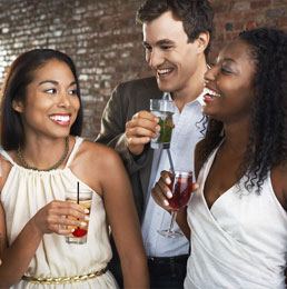Guests celebrating a special occasion